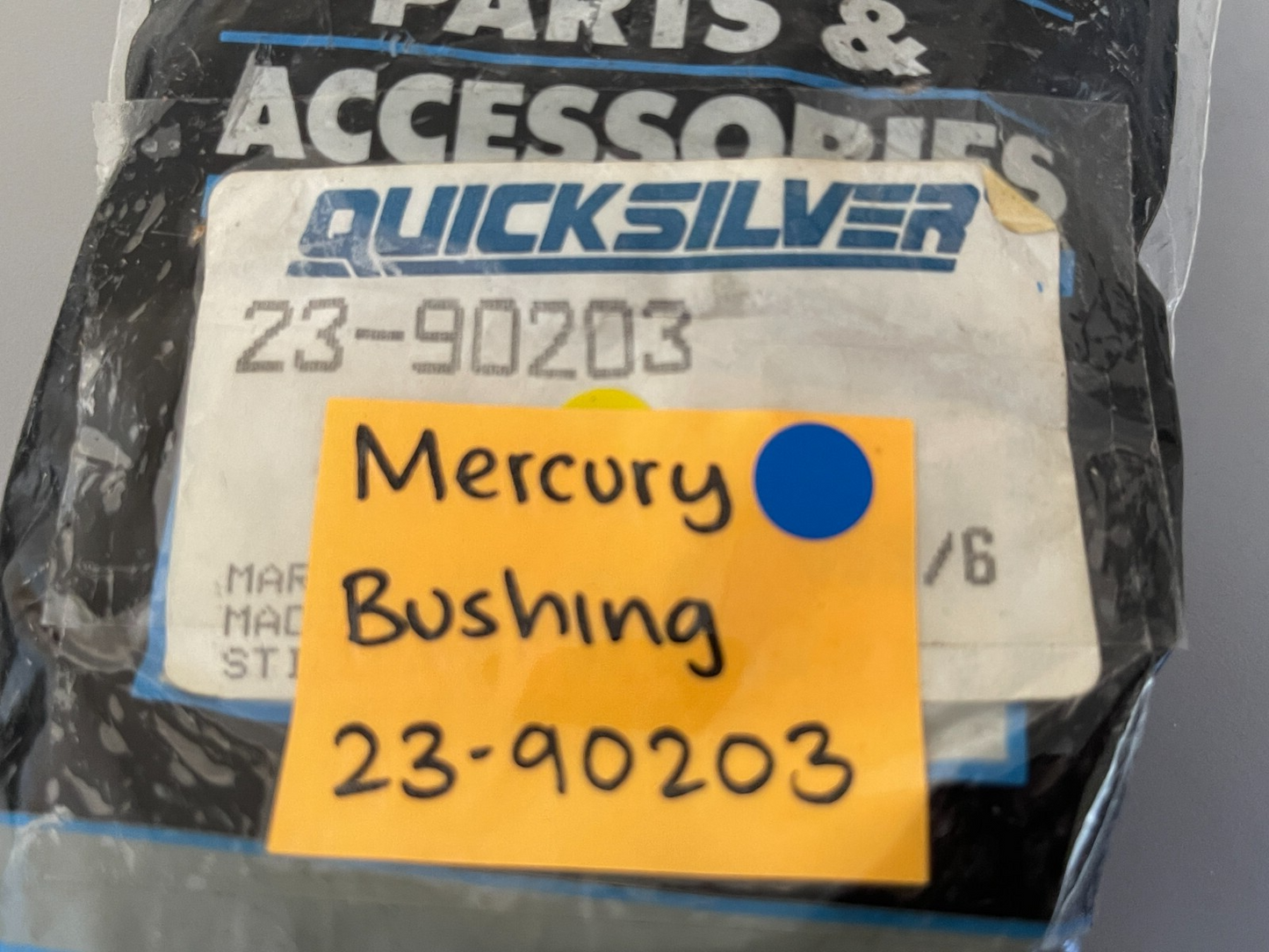 *NEW OEM* (LOT OF 5) 0810 Mercury Quicksilver Bushing 23-90203