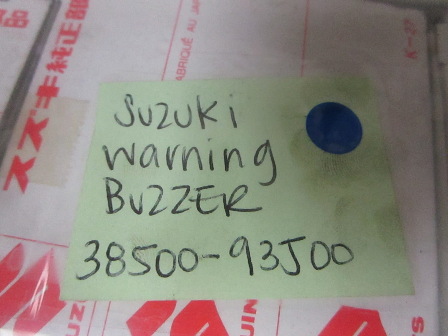 NEW OEM 38500-93J00 Suzuki Warning Buzzer 0720