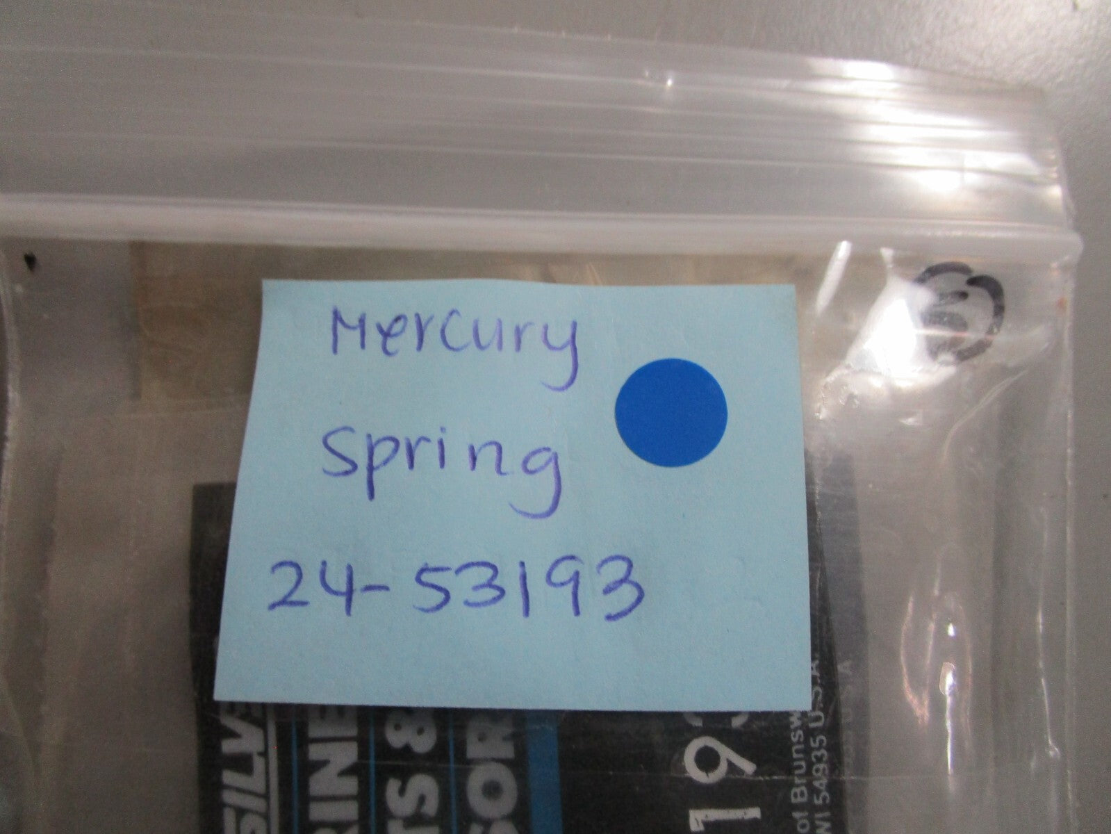 *NEW OEM* 0720 Mercury Quicksilver Spring 24-53193