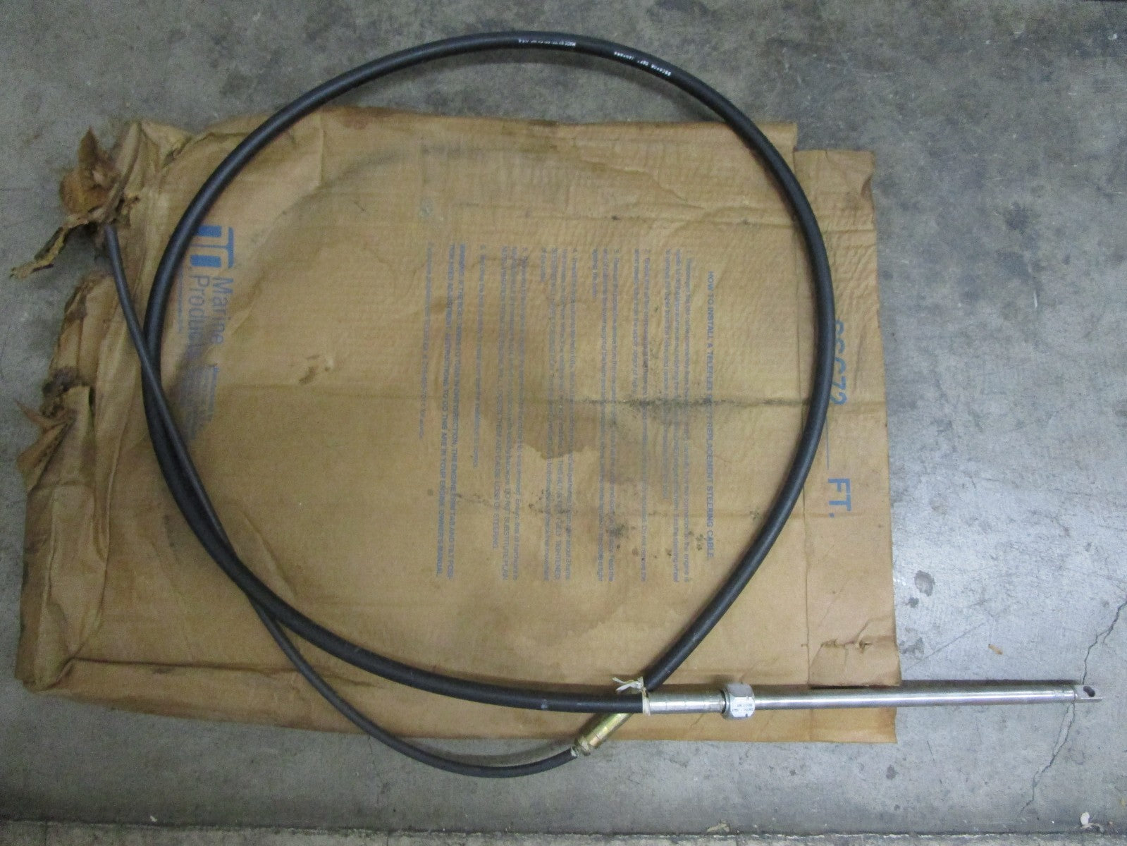 *NEW OEM* 0820 Teleflex 8' Steering Cable SSC62 SSC62-8