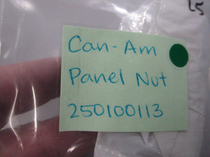 NEW OEM (LOT OF 5) 250100113 Can-Am Panel Nut 0810