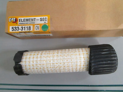 CAT NEW OEM Secondary Air Cleaner Element 533-3118 NOS Excavator Filter 0820