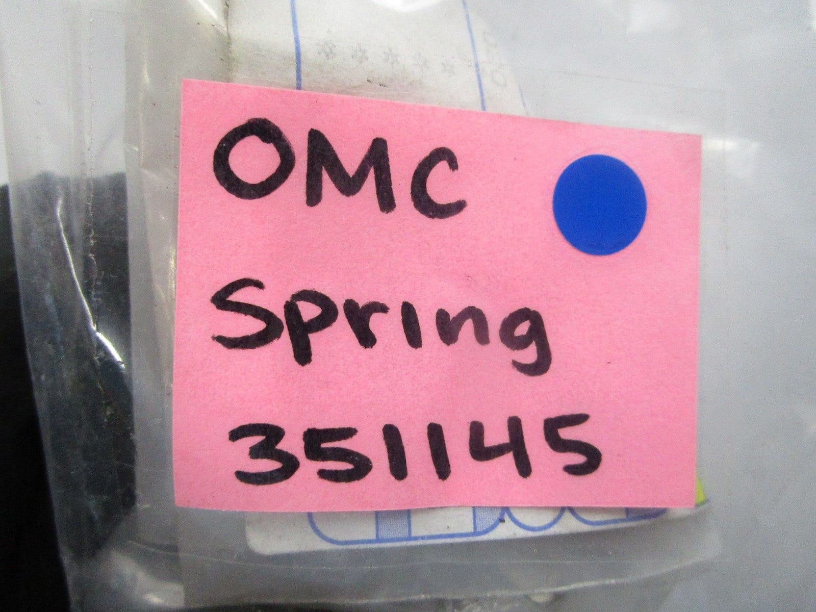 NEW OEM 351145 0351145 OMC Johnson Evinrude Spring 0810