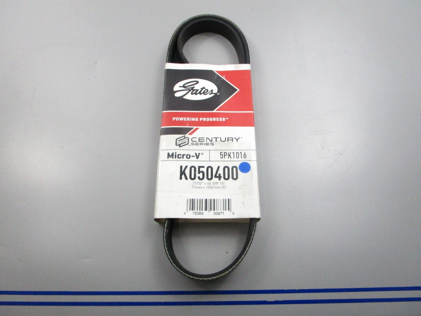 NEW K050400 Gates Micro-V Serpentine Belt 0810
