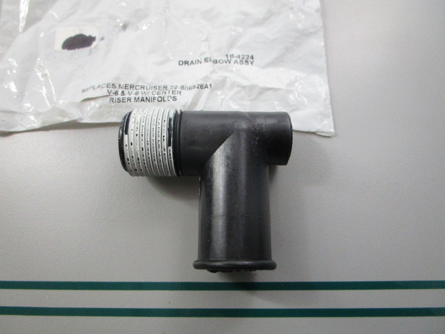 NEW 18-4224 Replaces: 22-806926A1 Sierra Drain Elbow Assembly 0810