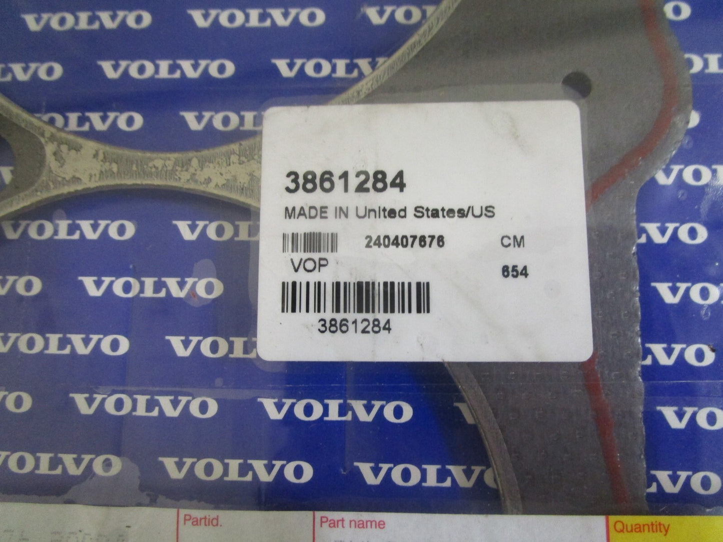 *NEW OEM* 0820 Volvo Penta Cylinder Head Gasket 3861284