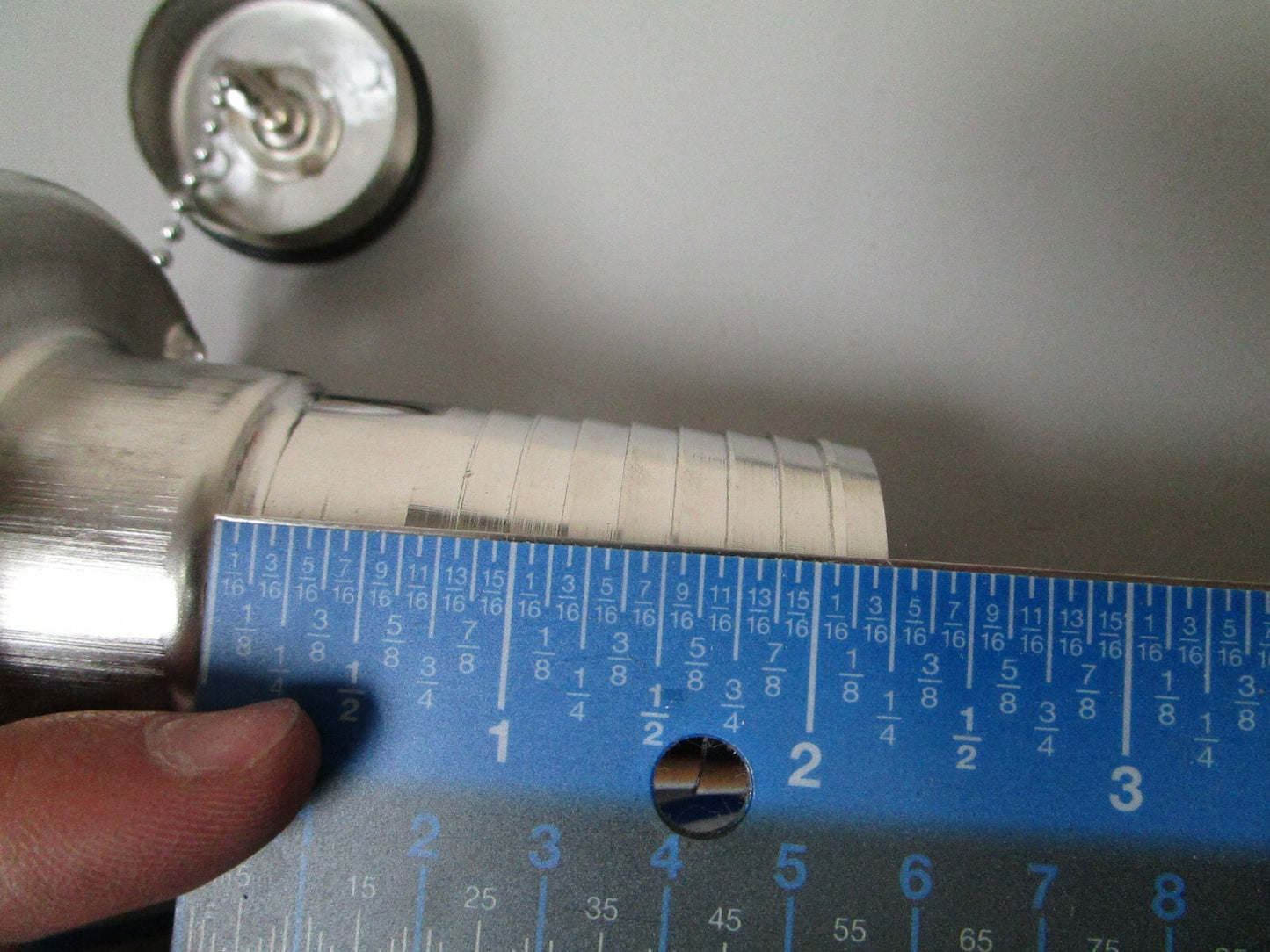 *NEW OEM* 0720 Attwood Gas Deck Fill & Cap 1 ½" Hose