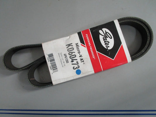 NEW K060473 Gates Micro-V Serpentine Belt 0820