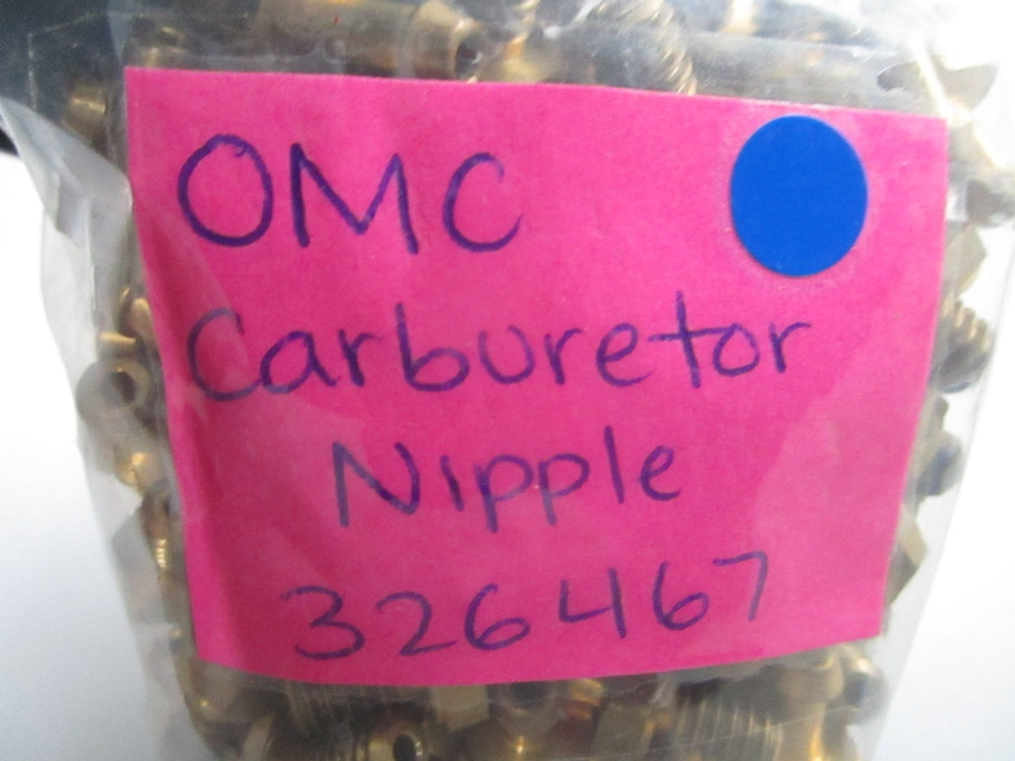 *NEW OEM* 0810 OMC Johnson Evinrude Carburetor Nipple 326467 0326467