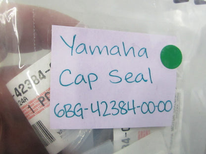 NEW OEM (LOT OF 2) 6BG-42384-00-00 Yamaha Cap Seal 0810