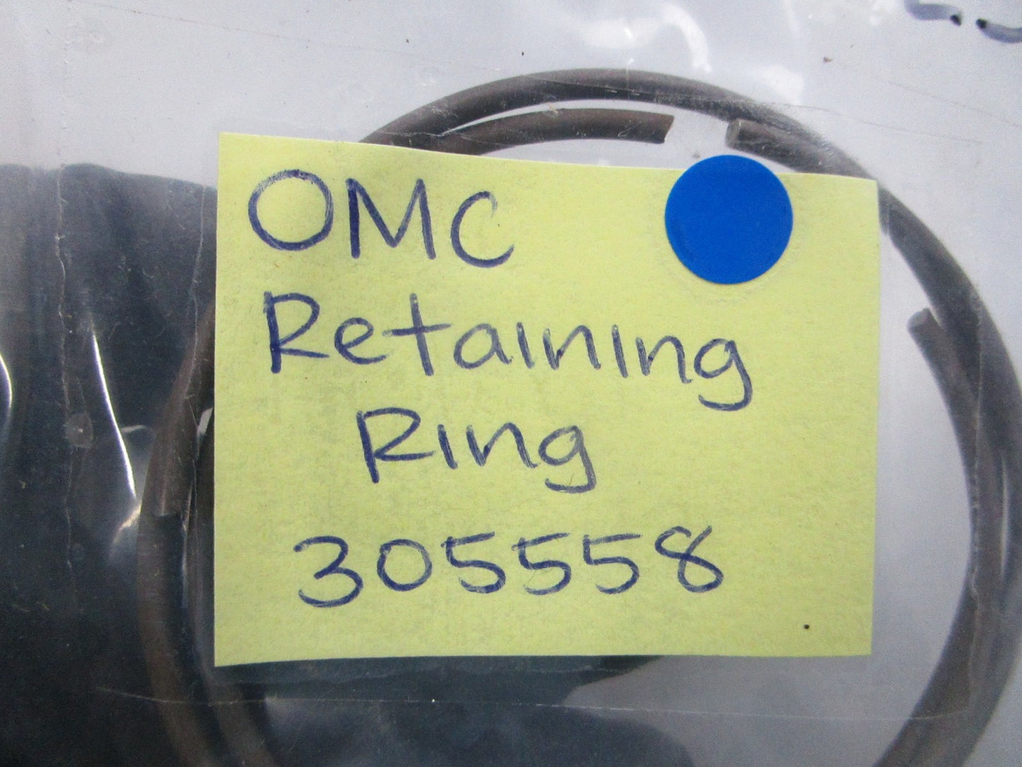NEW OEM (LOT OF 3) 305558 0305558 OMC Johnson Evinrude Retaining Ring 0810