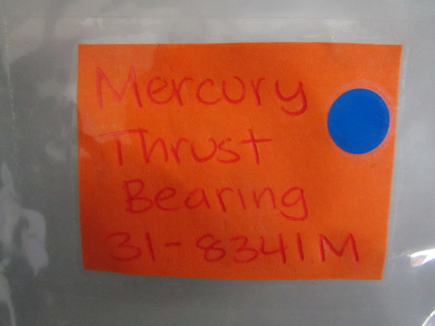 NEW OEM 31-8341M Mercury Quicksilver Thrust Bearing 0820