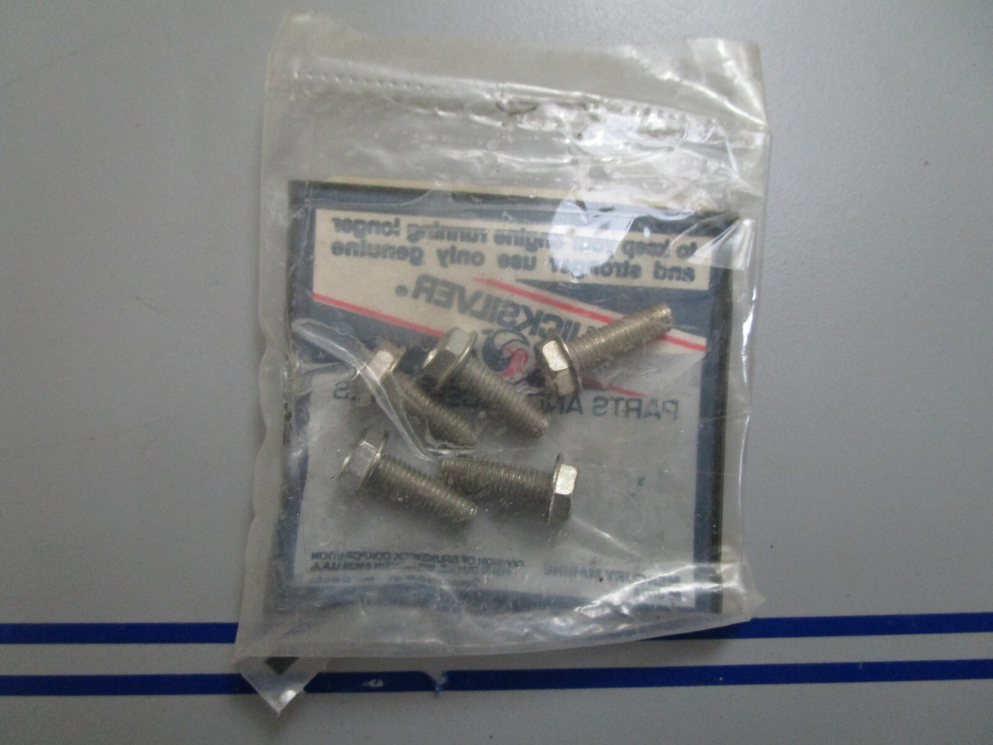 *NEW OEM* (LOT OF 5) 0810 Mercury Quicksilver Screw 10-25822