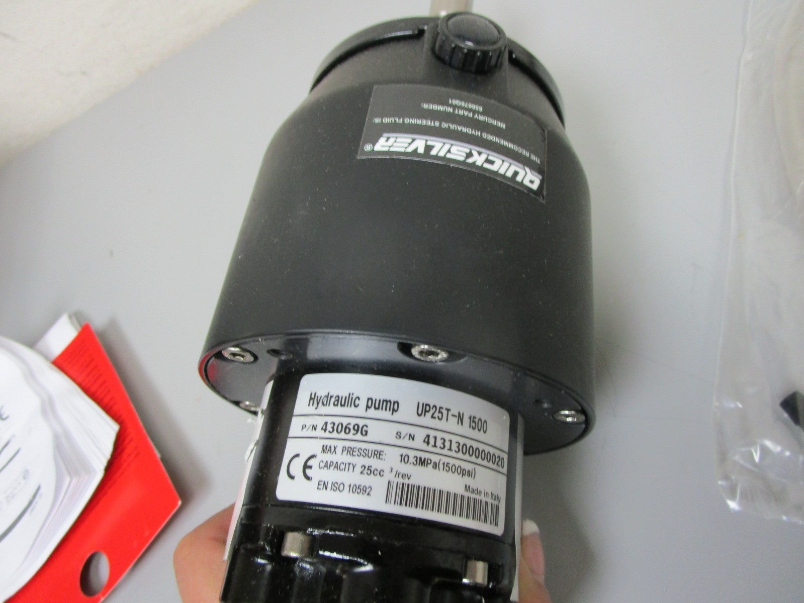 *NEW OEM* 0720 UFlex Mercury Tilt Mount Helm Hydraulic Pump UP25T-N 1500