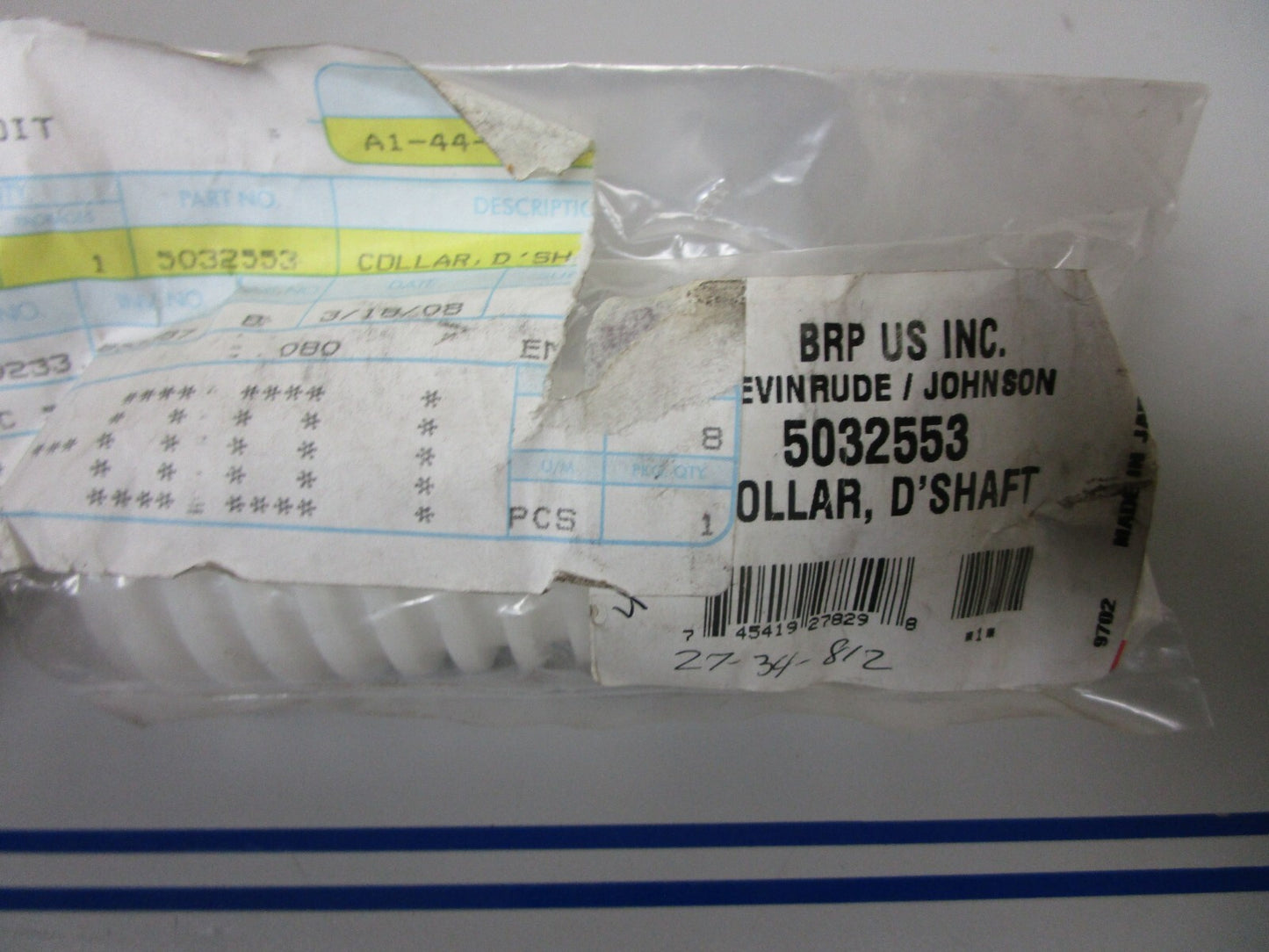 *NEW OEM* 0810 OMC Johnson Evinrude Drive Shaft Collar 5032553