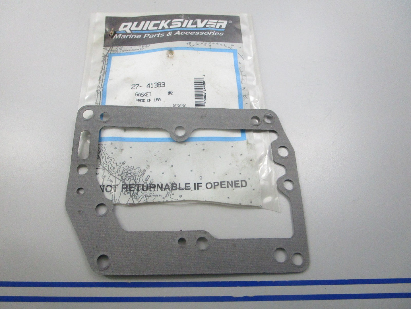 NEW OEM 27-41383 Mercury Quicksilver Gasket 0810