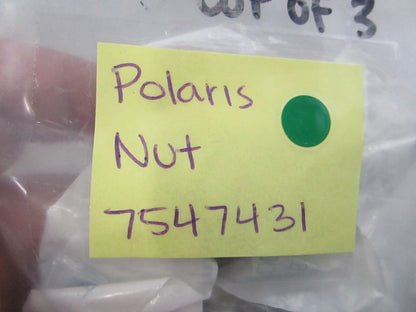 NEW OEM (LOT OF 3) 7547431 Polaris Nut 0810