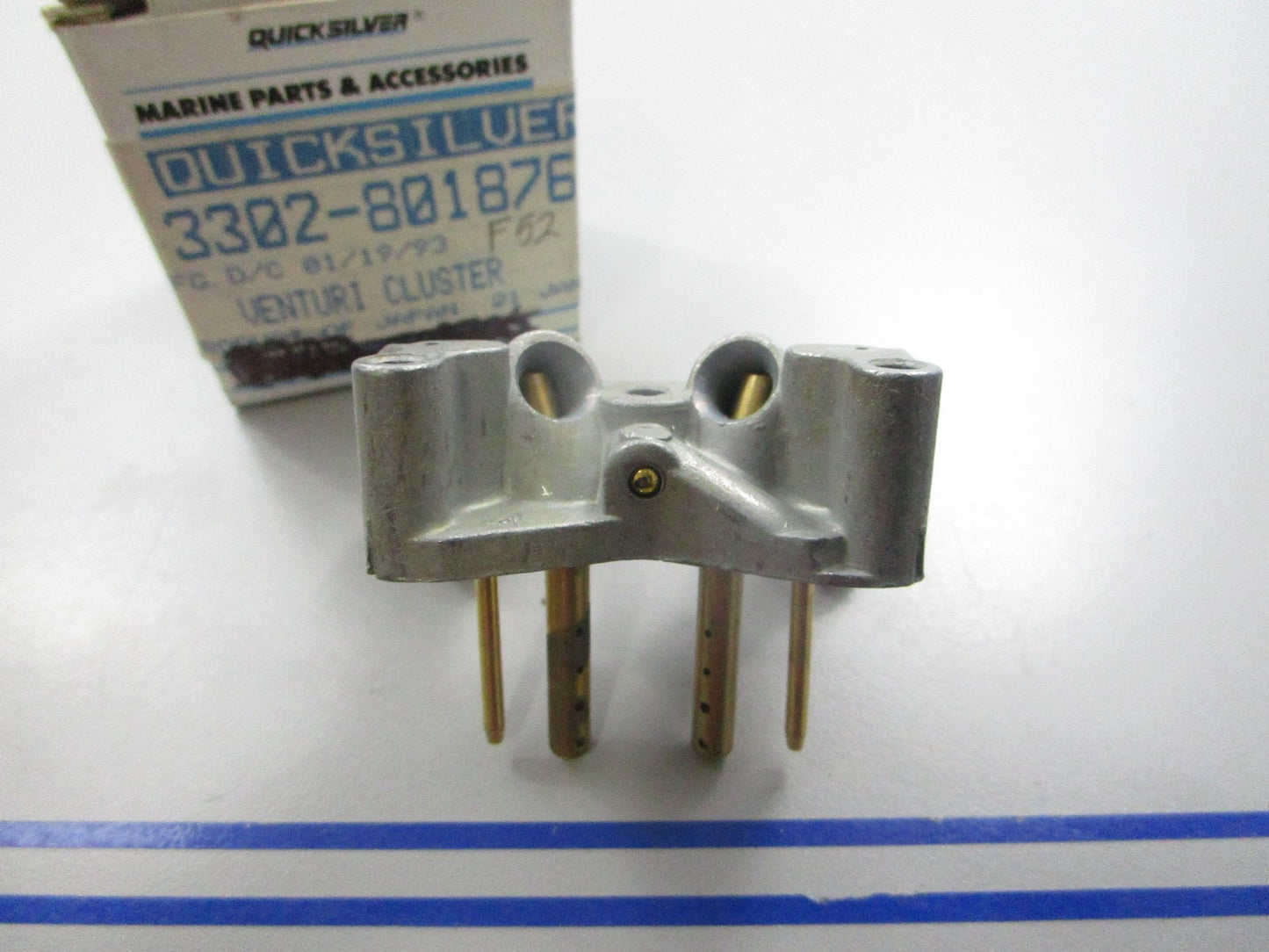 *NEW OEM* 0810 Mercury Quicksilver Venturi Cluster 3302-801876