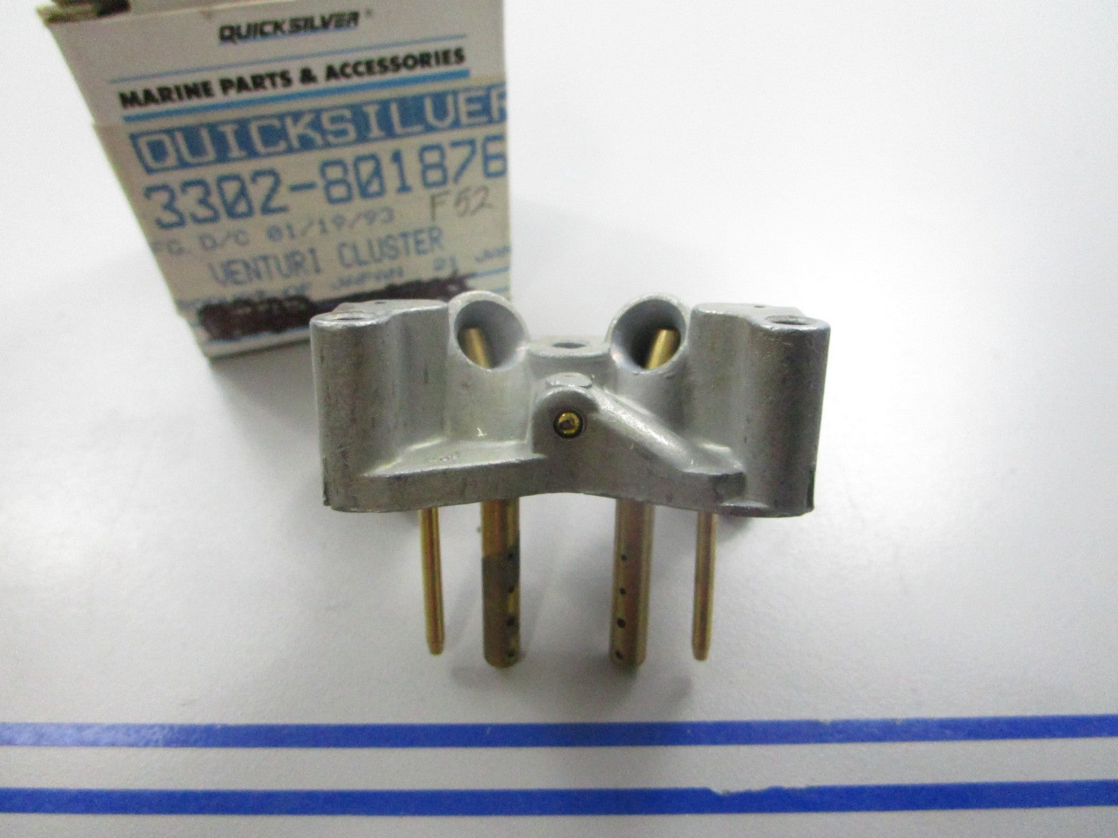 *NEW OEM* 0810 Mercury Quicksilver Venturi Cluster 3302-801876