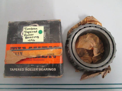 NEW OEM 496 Timken Tapered Roller Bearing 0820