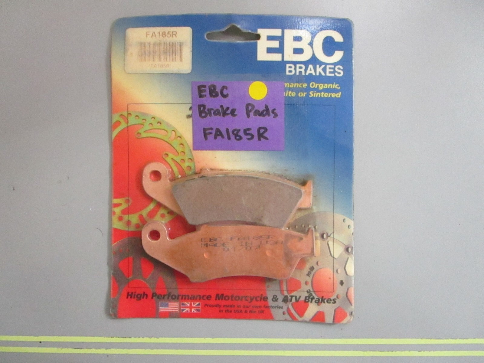 *NEW* 0820 EBC Brakes Brake Pads FA185R