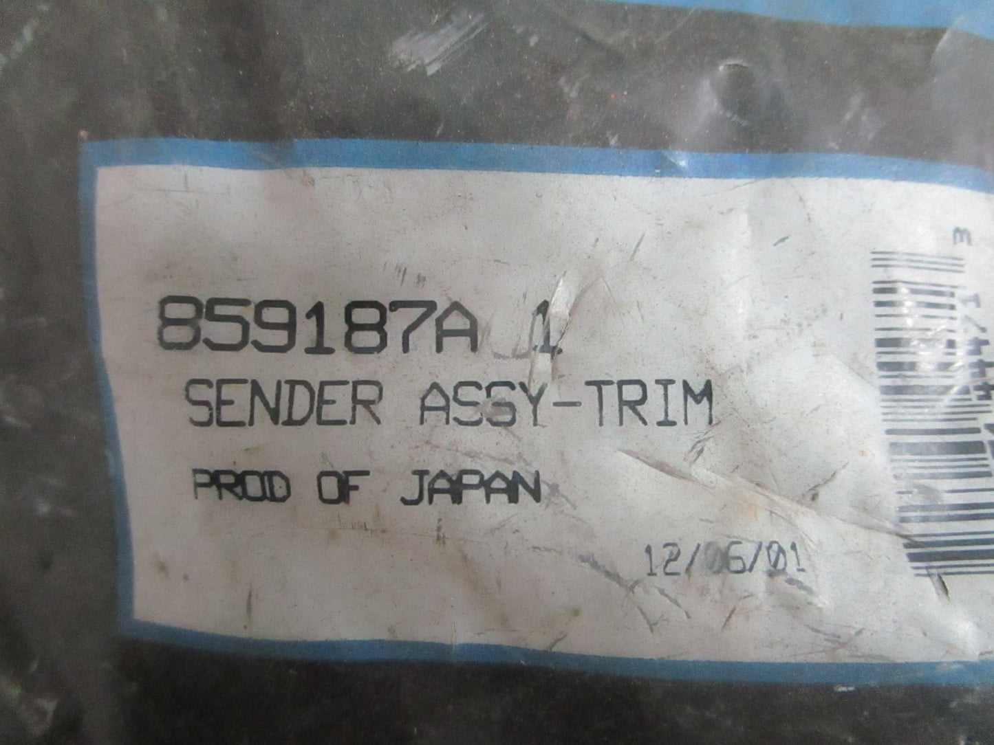 NEW OEM 859187A1 Mercury Quicksilver Trim Sender Assy 0820