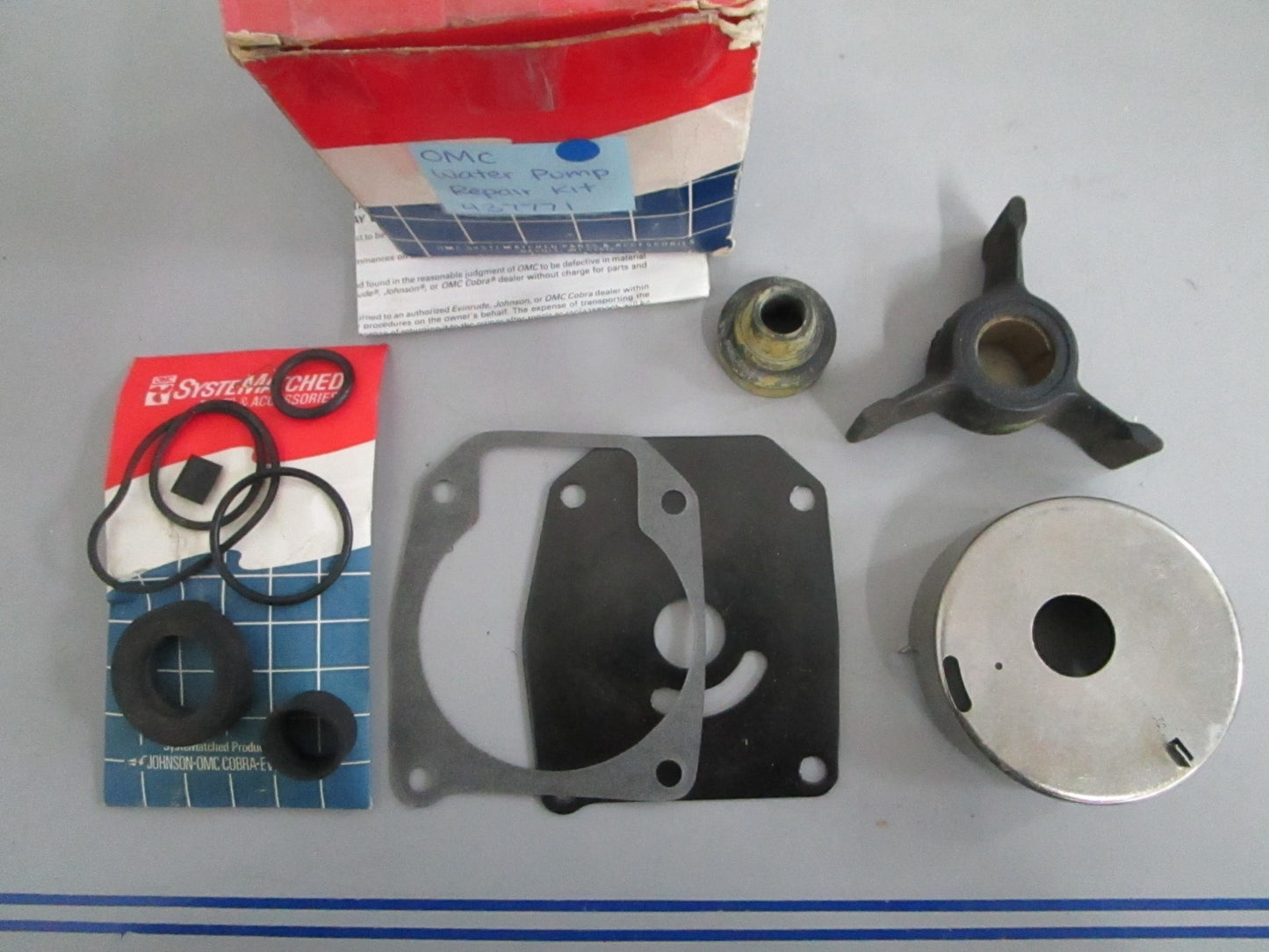 NEW OEM 437771 0437771 OMC Johnson Evinrude Water Pump Repair Kit 0820