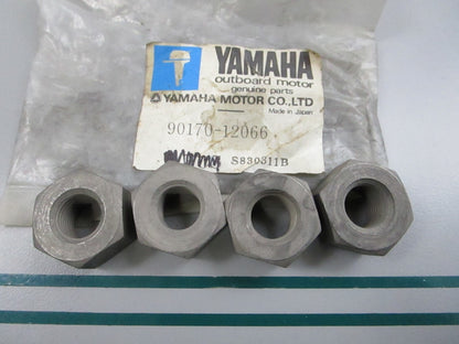 NEW OEM (LOT OF 4) 90170-12066 Yamaha Nut 0810