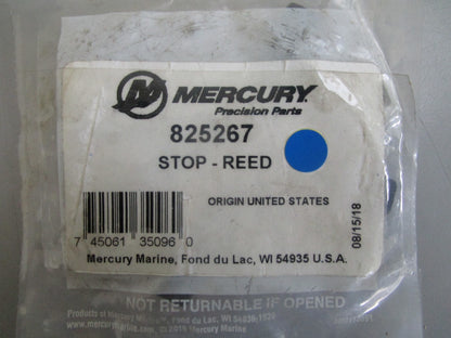 *NEW OEM* 0810 Mercury Quicksilver Reed Stop 825267