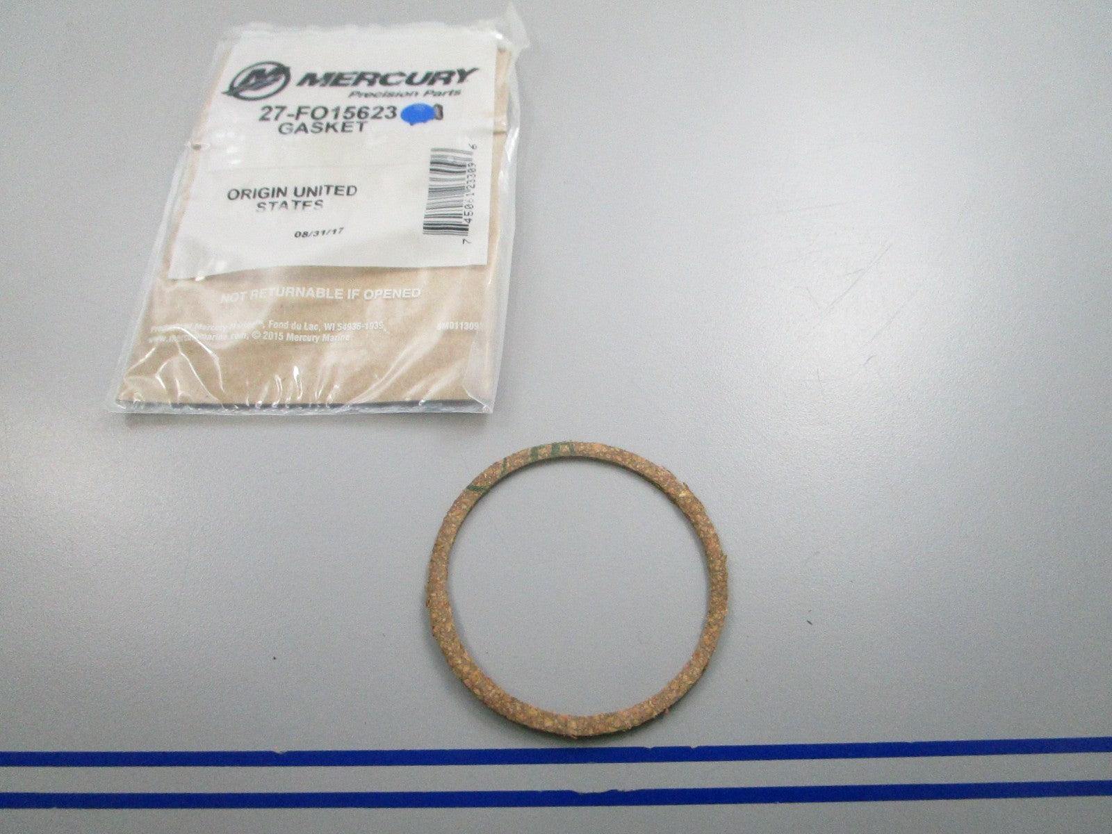 NEW OEM Mercury Quicksilver 27-FO15623 Gasket 0810