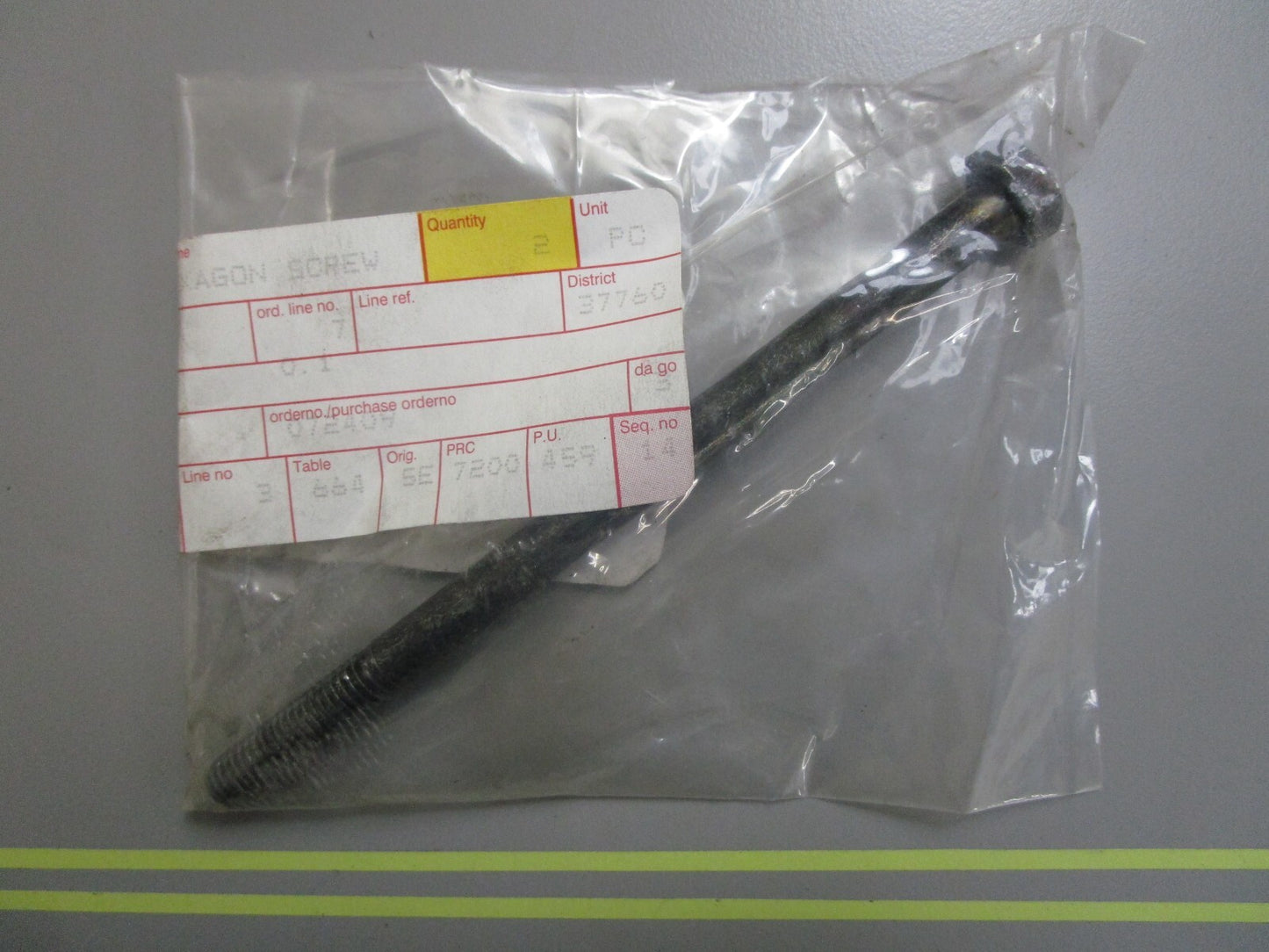 *NEW OEM* 0810 Volvo Penta Hexagon Screw 955310
