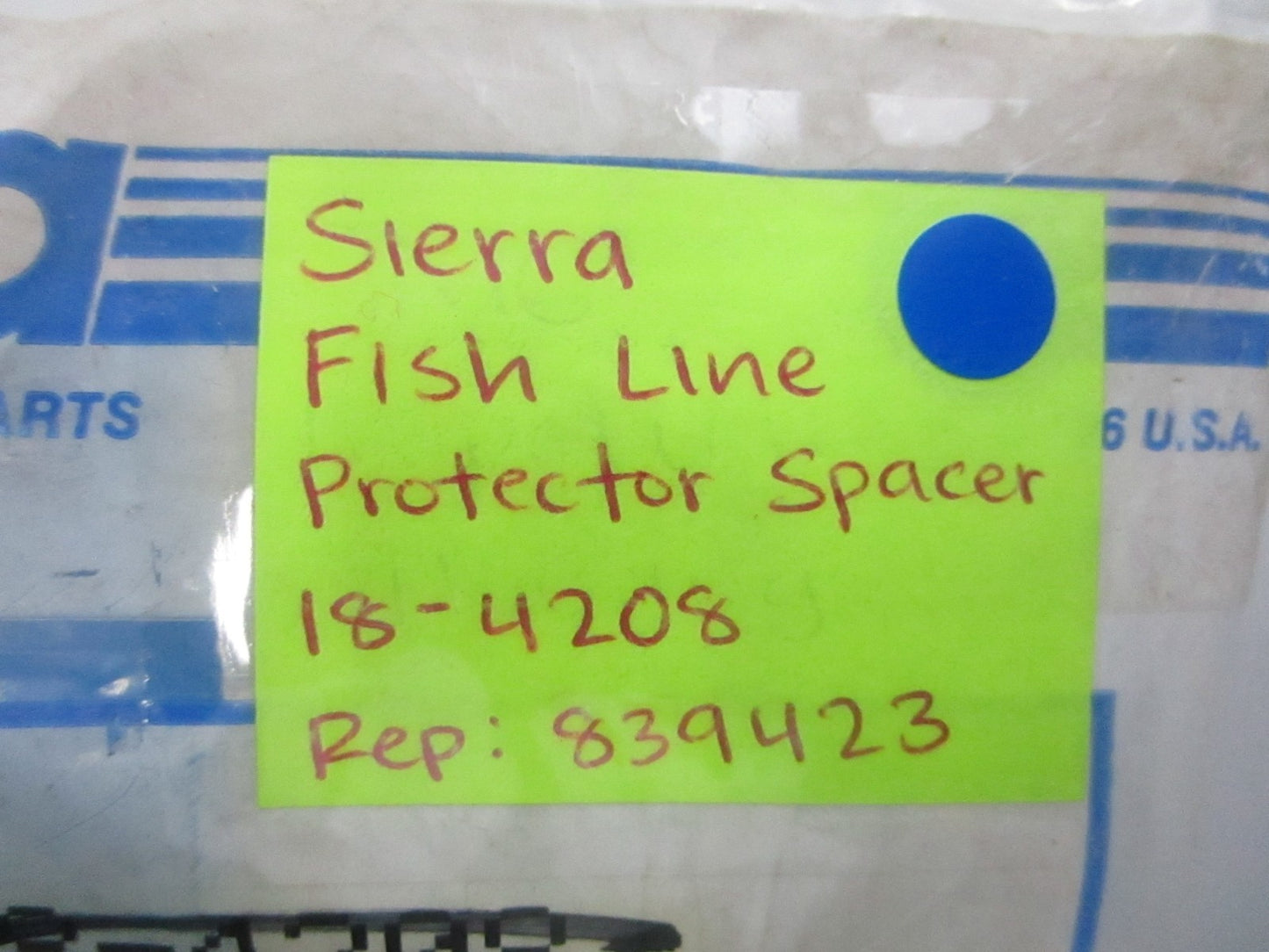 NEW 18-4208 Replaces: 839423 Sierra Fish Line Protector Spacer 0810