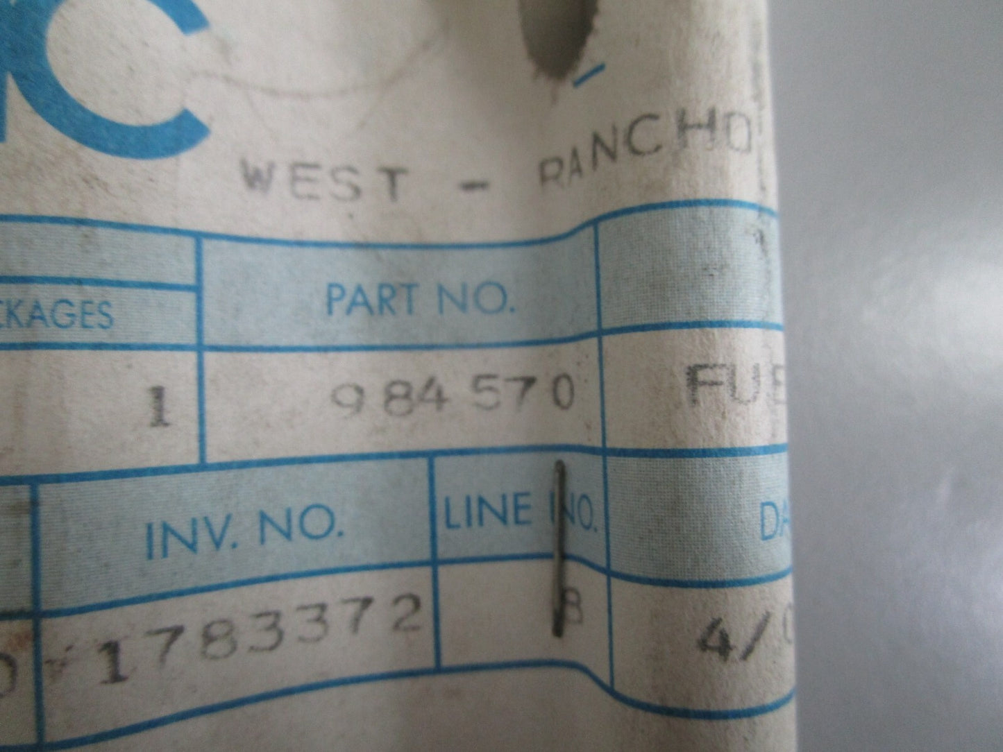 *NEW OEM* 0820 OMC Johnson Evinrude Fuel Line 984570 0984570