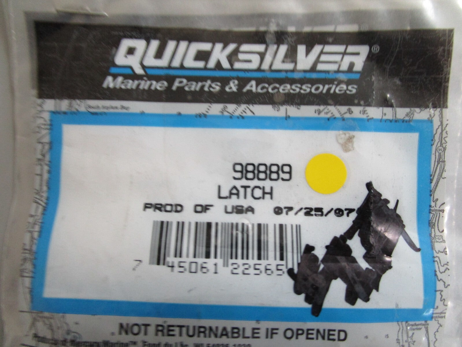*NEW OEM* 0810 Mercury Quicksilver Latch 98889