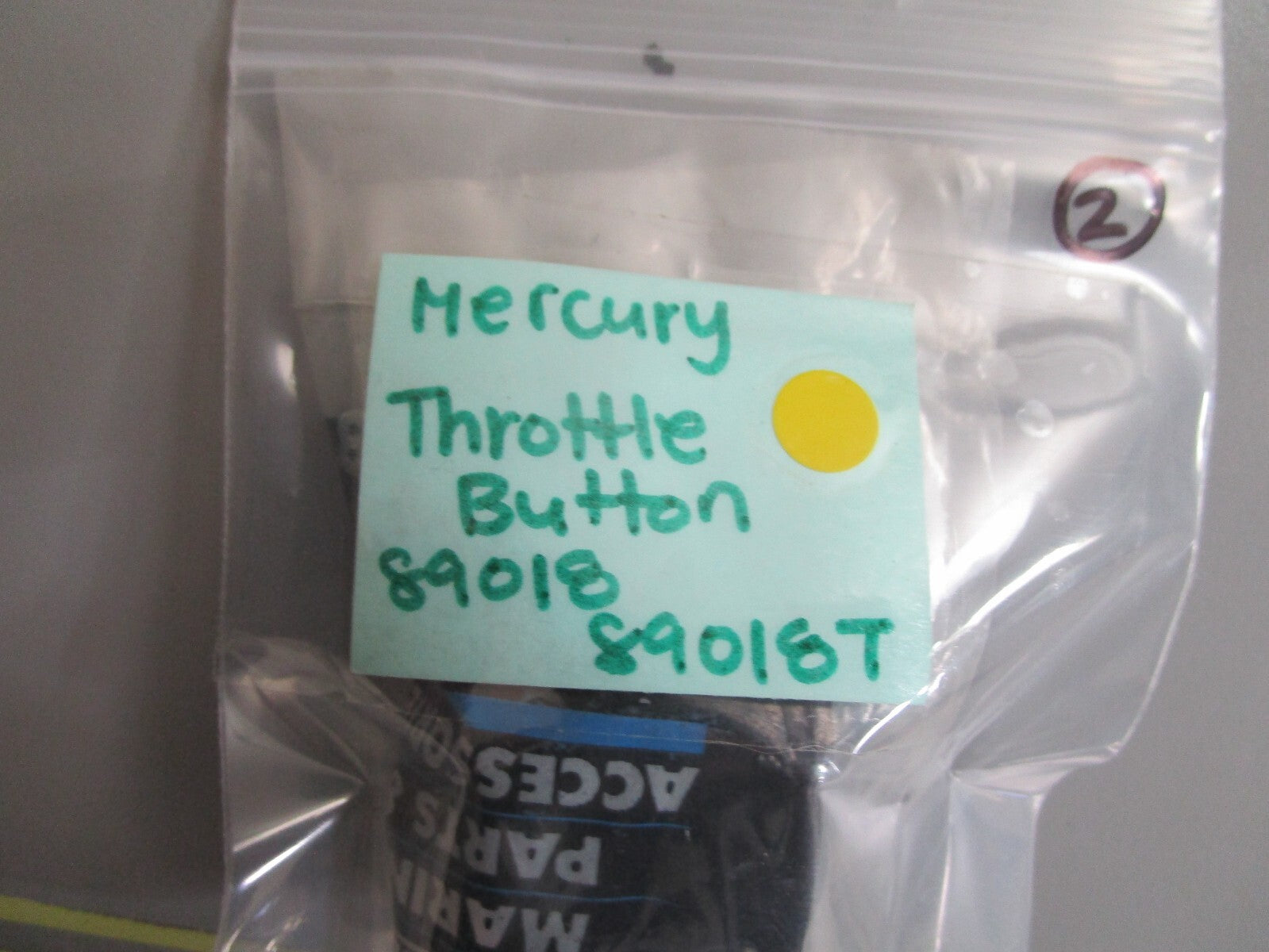 *NEW OEM* 0810 Mercury Quicksilver Throttle Button 89018 890187