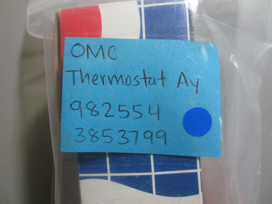 *NEW OEM* 0720 OMC Johnson Evinrude Thermostat Assembly 982554 3853799