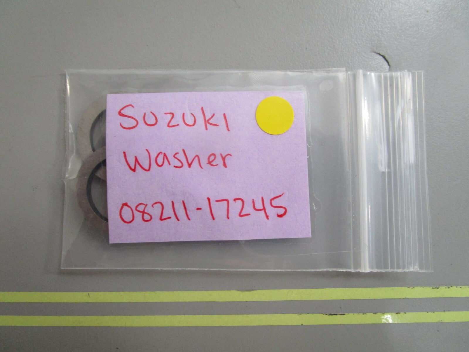*NEW OEM* (LOT OF 2) 0810 Suzuki Washer 08211-17245