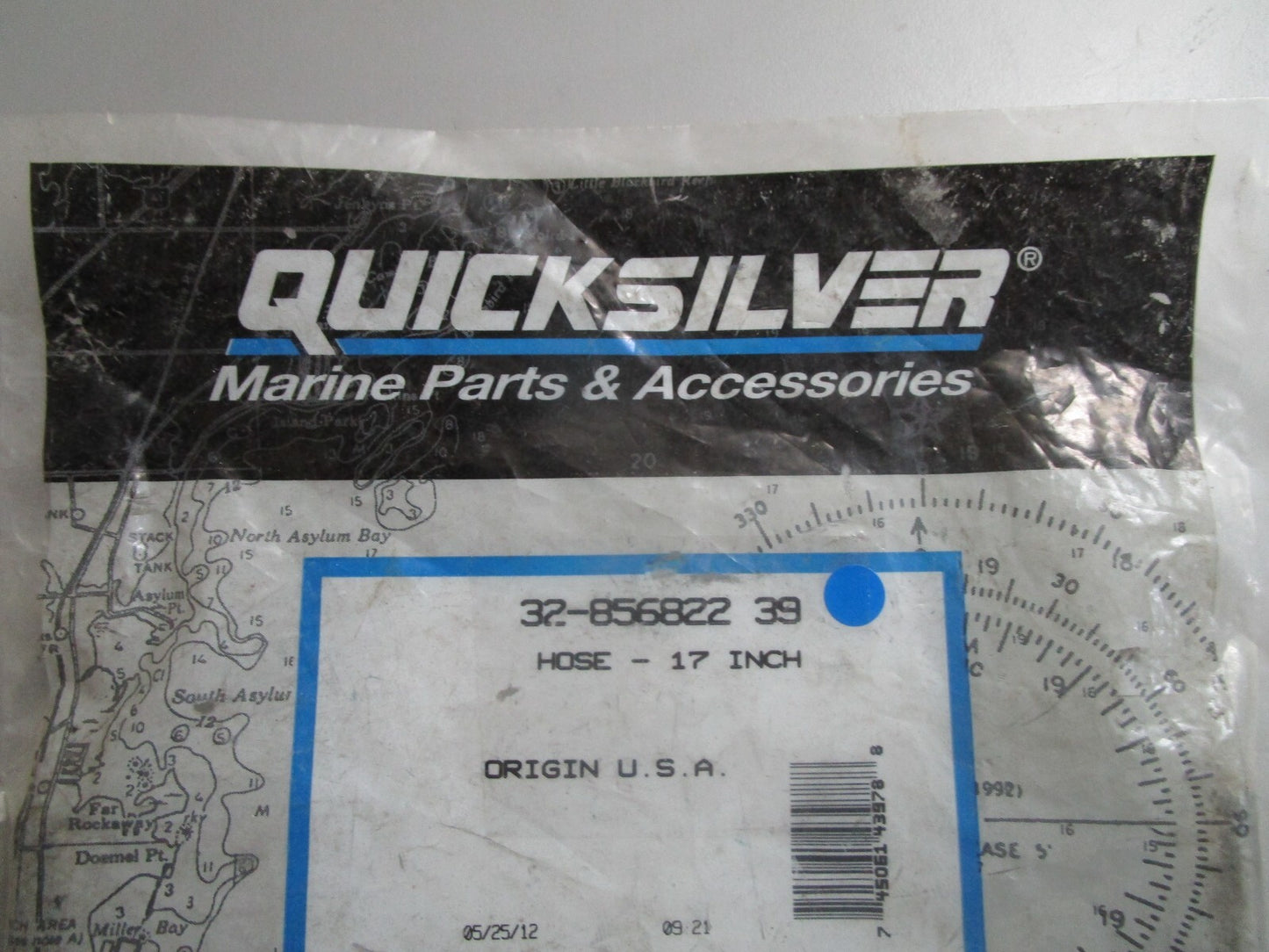 *NEW OEM* 0810 Mercury Quicksilver 17" Hose 32-856822 39