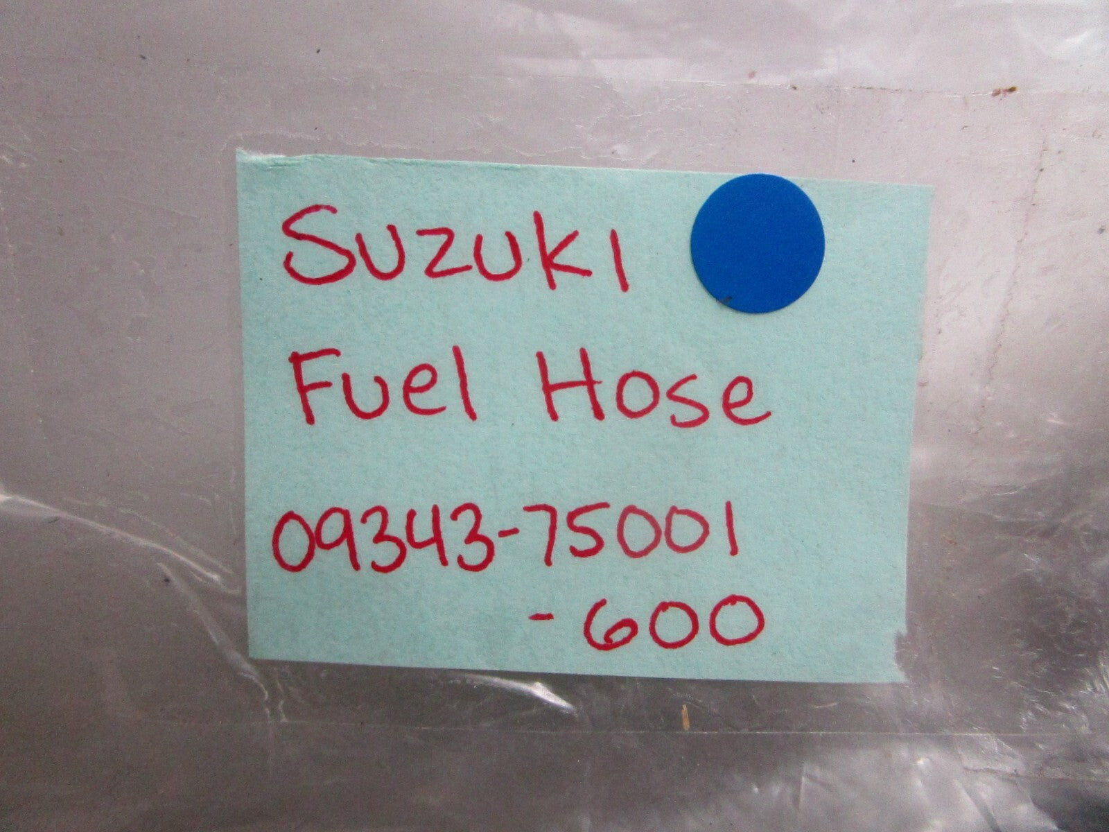 *NEW OEM* 0820 Suzuki Fuel Hose 09343-75001-600