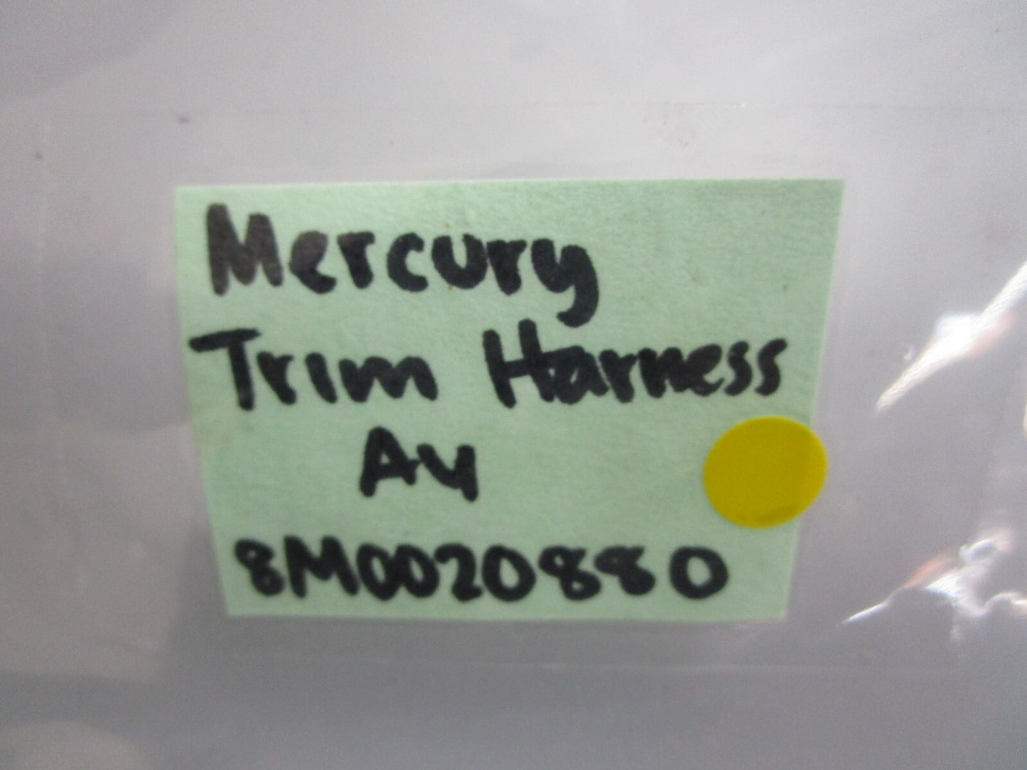 *NEW OEM* 0820 Mercury Quicksilver Trim Harness Ay 8M0020880