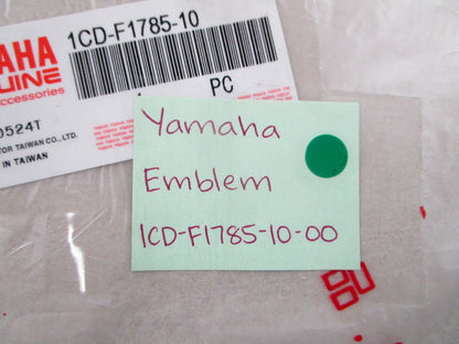 NEW OEM 1CD-F1785-10-00 Yamaha Emblem 0810