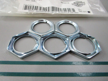 NEW OEM (LOT OF 5) 69149-65 Harley Davidson Horn Nut 0810