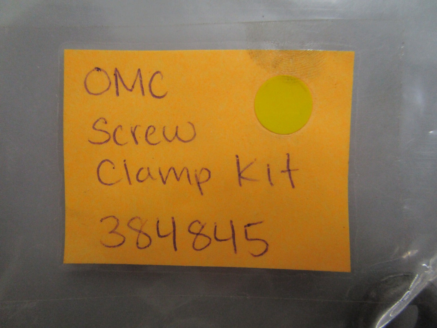 *NEW OEM* 0810 OMC Johnson Evinrude Screw Clamp Kit 384845 0384845
