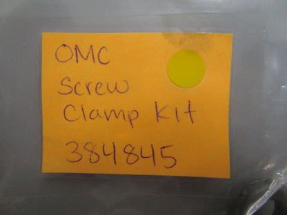 *NEW OEM* 0810 OMC Johnson Evinrude Screw Clamp Kit 384845 0384845
