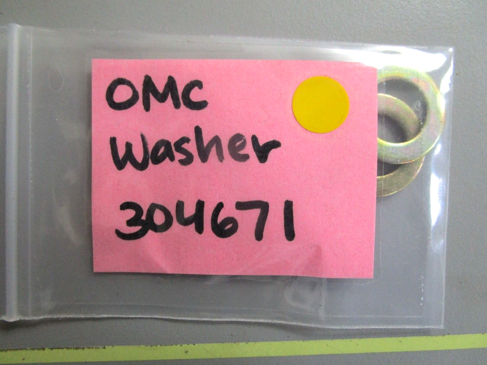 *NEW OEM* (LOT OF 2) 0750 OMC Johnson Evinrude WASHER 304671 0304671