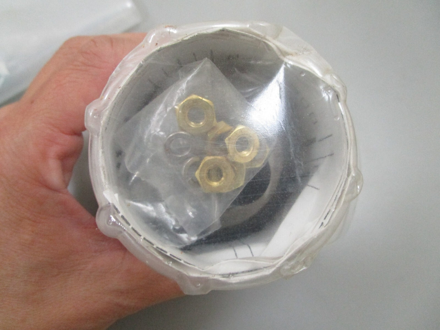 *NEW* 0810 Faria White & Black Face 2" Trim Gauge GP9709E 12916