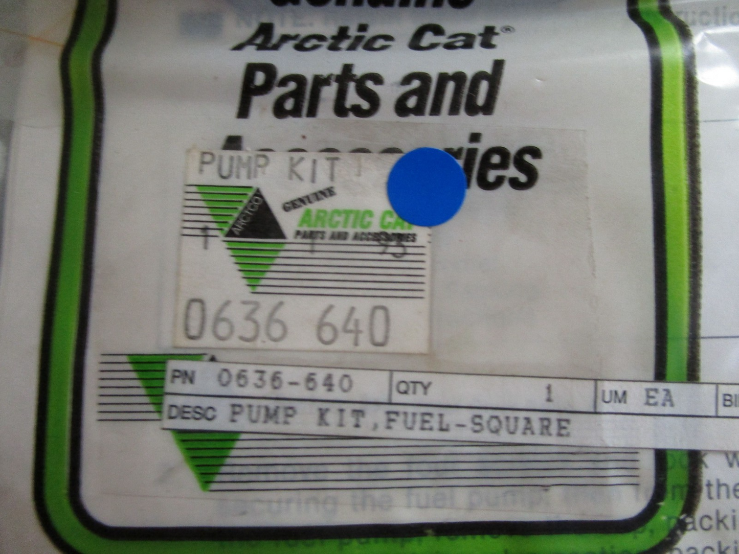 *NEW* 0770 Arctic Cat Pump Kit 0636640