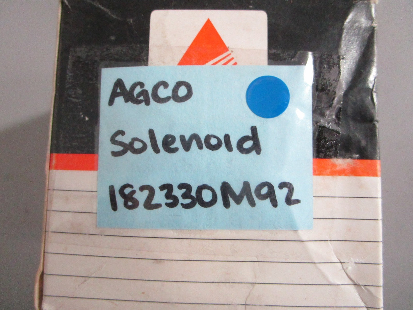 NEW OEM 182330M92 AGCO Solenoid 0820