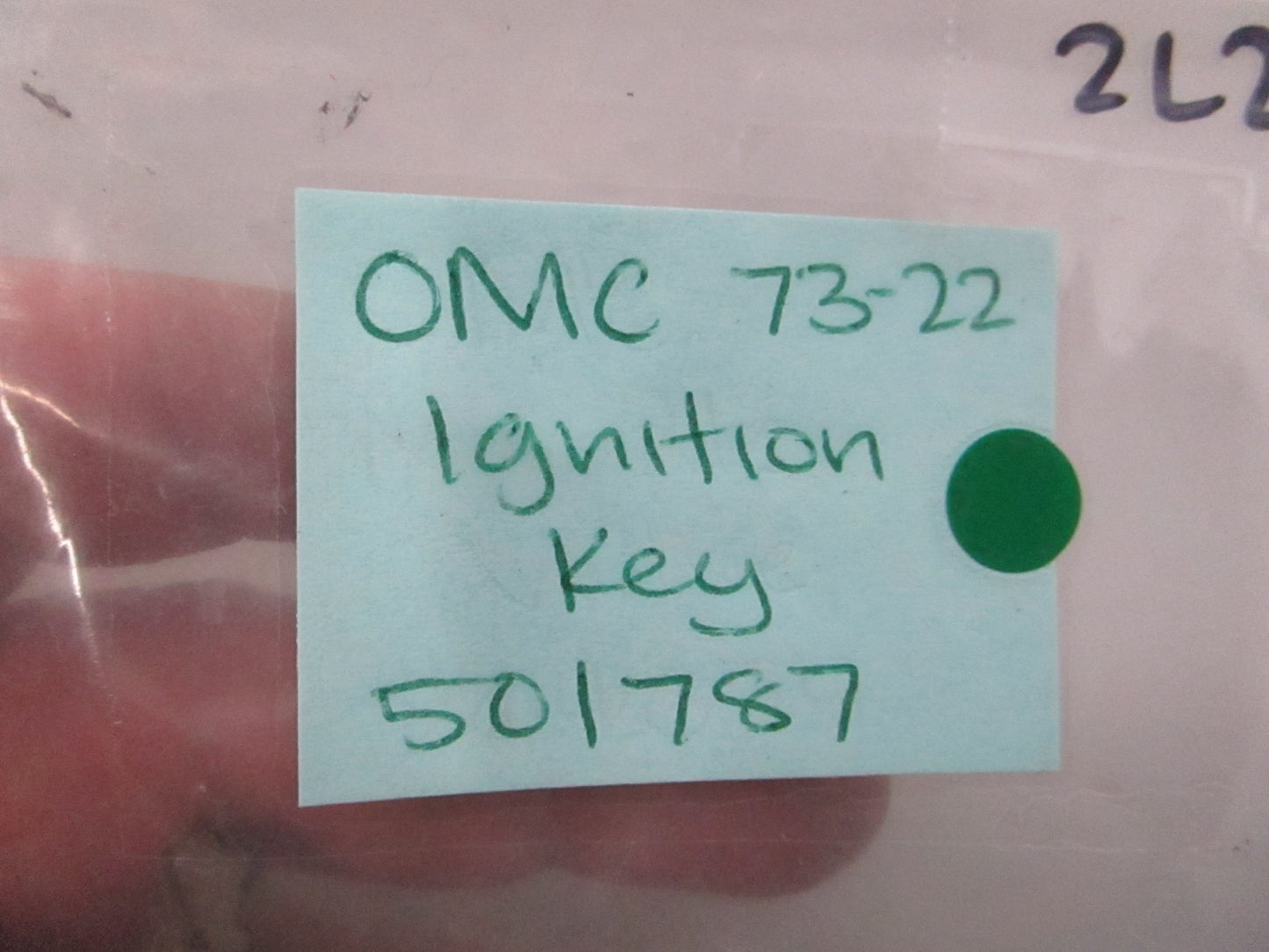 NEW OEM (LOT OF 2) 501787 0501787 OMC Johnson Evinrude 73-22 Ignition Key 0810