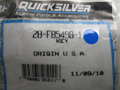 *NEW OEM* 0810 Mercury Quicksilver Key 28-F85498-1